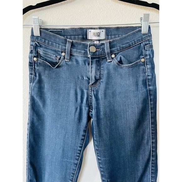 Paige Jeans Women's Verdugo Ankle Cropped Skinny Stretch Jeans, Size 26 - Picture 3 of 10